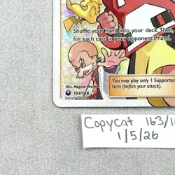 Copycat Full Art 163/168 Sm-Celestial Storm Pokemon TCG NM/LP - Image 3