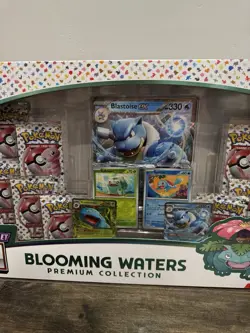 Pokemon 151 Blooming Waters Collection Box - Factory Sealed US ENGLISH Lot Of 3 - Image 3