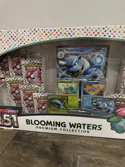 Pokemon 151 Blooming Waters Collection Box - Factory Sealed US ENGLISH Lot Of 3 - Image 5