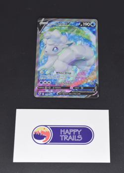 2022 Pokemon Sword & Shield - Silver Tempest #173 Ultra Rare Alolan Vulpix V - Image 1