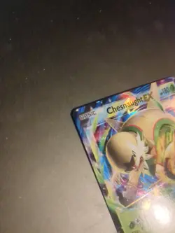 Pokemon TCG: Chesnaught EX XY18 - Ultra Rare - Black Star Promo - *MP* - Image 3