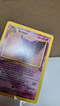 Pokemon Gengar TCG 20/62 Fossil Set Non-Holo Rare Unlimited, 1999 Mint/Near Mint - Image 3