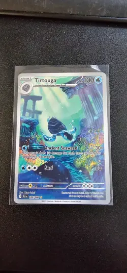 Tirtouga 106/086 Illustration Rare Black Bolt Pokemon Near Mint - Image 1