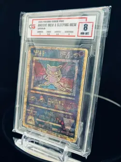 Ancient Mew & Sleeping Mew Lenticular - CG 8 NM-MT - 2025 Pokemon Chinese - Image 1
