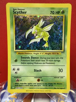 Scyther 🌱006/034 Holo Classic Collection CLV Pokemon NM #546 - Image 1