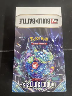 Pokemon TCG Stellar Crown Build & Battle Case Sealed (10 Boxes) Free Shipping - Image 1