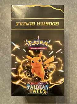 Pokemon Scarlet & Violet Paldean Fates 10 BOX BOOSTER BUNDLE DISPLAY BOX Sealed - Image 1