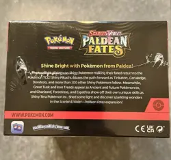 Pokemon Scarlet & Violet Paldean Fates 10 BOX BOOSTER BUNDLE DISPLAY BOX Sealed - Image 2