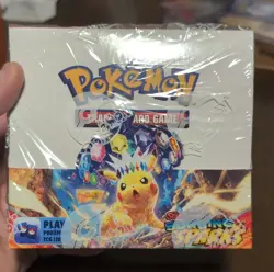 Pokemon TCG Scarlet & Violet Surging Sparks Booster Box English Pikachu Latias - Image 1