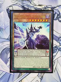 Yugioh Asian English - Astrograph Sorcerer - Ultimate Rare - CR02-AE001 - NM - Image 1