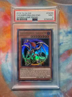 Yugioh! Chaos Emperor Dragon - Envoy of the End - JUMP-EN086 - PSA 9 - Image 1