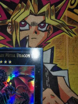 Red-Eyes Flare Metal Dragon lds1-en015 1st Edition (MP/HP) Ultra Rare Yu-Gi-Oh! - Image 2