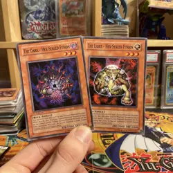 YuGiOh The Dark The Light Hex-Sealed Fusion Card FET-EN028 1X 1st Edition Bundle - Image 1