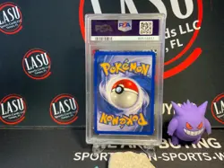 1st Edition Shadowless Machamp 8/102 Base Set Pokemon Card PSA 6 Super Clean - Image 2