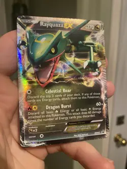 Rayquaza EX - BW47 - Pokemon TCG Promo Black & White Ultra Rare Card LP - Image 3