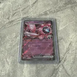 Pokemon Card Team Rocket’s Mewto Ex 081/182 Destined Rivals Double Rare NM - Image 1