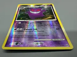 Gengar - 17/99 - Rare Reverse Holo - Arceus - Pokemon Card - MP - Image 2