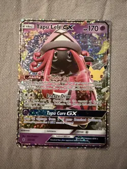 NM Tapu Lele GX 60/145 - Celebrations Classic Collection Pokemon Card - Image 2