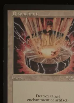 Magic The Gathering MTG DISENCHANT Promo 6x9 Oversize Jumbo Card! - Image 2