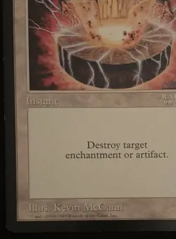 Magic The Gathering MTG DISENCHANT Promo 6x9 Oversize Jumbo Card! - Image 4