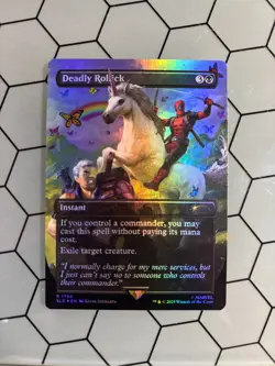 Deadly Rollick (1754) | Deadpool | 🌈🌟Rainbow Foil 🌟🌈 | MTG | Secret Lair - Image 1