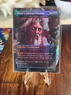 MTG: Secret Lair God of War Norse Mimir's Ancient Wisdom Foil R 2214 - Image 1