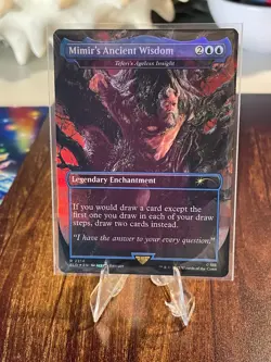 MTG: Secret Lair God of War Norse Mimir's Ancient Wisdom Foil R 2214 - Image 2