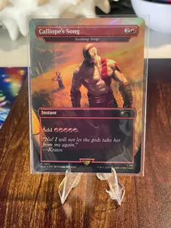 MTG: Secret Lair God of War Greek Caliope's Song Foil R 7051 - Image 1
