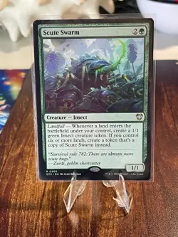 MTG: Outlaws of Thunder Junction Scute Swarm R 0205 NM Reg - Image 1