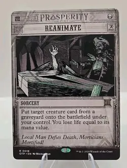 Reanimate MTG Outlaws of Thunder Junction: Breaking News Regular - Image 1