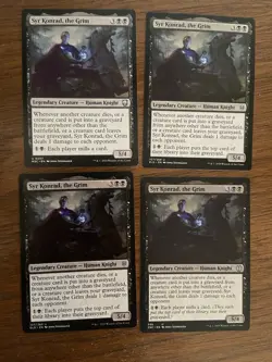 Mtg Syr Konrad, The Grim X4 Playset Commander - Image 1