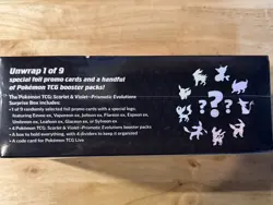 Pokemon TCG - Scarlet and Violet Prismatic Evolutions Surprise Box - New SEALED! - Image 2