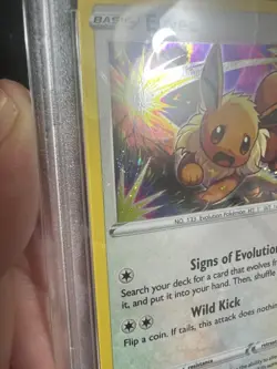 PSA 10 Eevee SWSH 118 Chilling Reign Black Star Promo Pokemon GEM MT - Image 3