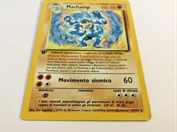 1999 Pokemon Base Set #8/102 Holographic Machamp 1st Edition Holo - Image 2