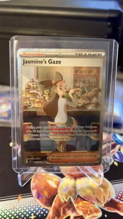 Pokemon SV08: Surging Sparks #245/191 Jasmine's Gaze Holo - Image 1