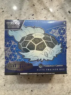 Stellar Crown Elite Trainer Box Pokemon Center Exclusive *Sealed* - Image 1