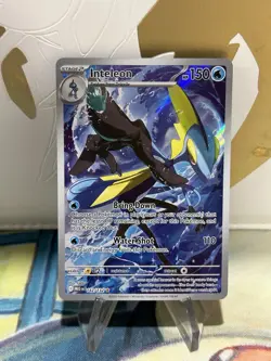 Inteleon 142/132 Illustration Rare Mega Evolution Pokemon NM - Image 1