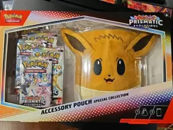 Pokemon TCG Scarlet & Violet Prismatic Evolutions Accessory Pouch Collection - Image 1