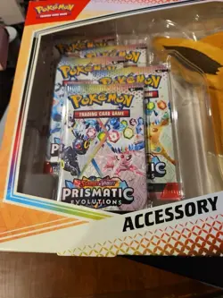 Pokemon TCG Scarlet & Violet Prismatic Evolutions Accessory Pouch Collection - Image 2