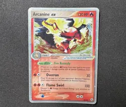 Pokemon TCG Arcanine EX Legend Maker 2006 Holo Ultra Rare Mid Era - Image 1