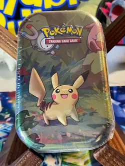 Pokemon Kanto Friends Mini Tin - Pikachu (D21) - Image 1