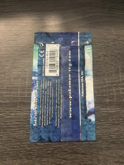 Pokemon EX Power Keepers Empty Booster Pack Wrapper Walrein Art - Image 2