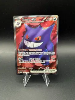Pokemon TCG Gengar ex (Full Art) 193/162 Sv05: Temporal Forces Ultra Rare - Image 1