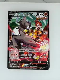 Pokemon Brilliant Stars Trainer Gallery Single Strike Urshifu V TG18/TG30 NM - Image 1