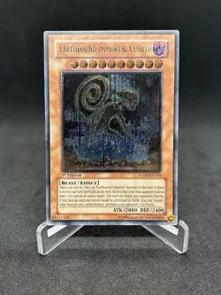 Yugioh Earthbound Immortal Cusillu ANPR-EN016 Ultimate Rare 1st Edition NM - Image 1