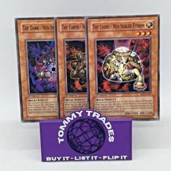 Yu-Gi-Oh! The Dark The Light The Earth Hex Sealed Fusion FET-EN028 1st Edition - Image 1