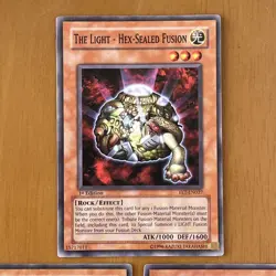 Yu-Gi-Oh! The Dark The Light The Earth Hex Sealed Fusion FET-EN028 1st Edition - Image 5