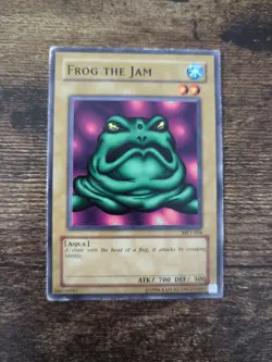 Yugioh! MP Frog the Jam - MP1-004 - Common - Limited Edition Moderately Played, - Image 1