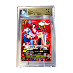 One Piece Boa Hancock OP14-112 SP The Azure Sea's Seven BGS 10 PRISTINE Pop 1 - Image 1