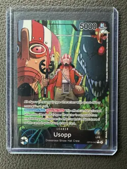 Usopp Alt Art OP10-042 Leader Parallel Royal Blood One Piece TCG English - Image 1
